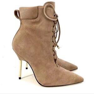 Good American Tan Scandal Lace Up Stilleto
Size 9